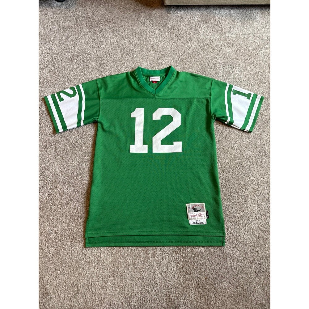 Joe Namath New York Jets Mitchell and Ness Youth NFL Jersey Size XL